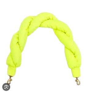 Clare V Twisted Puff Moyen Strap NEON - NEW